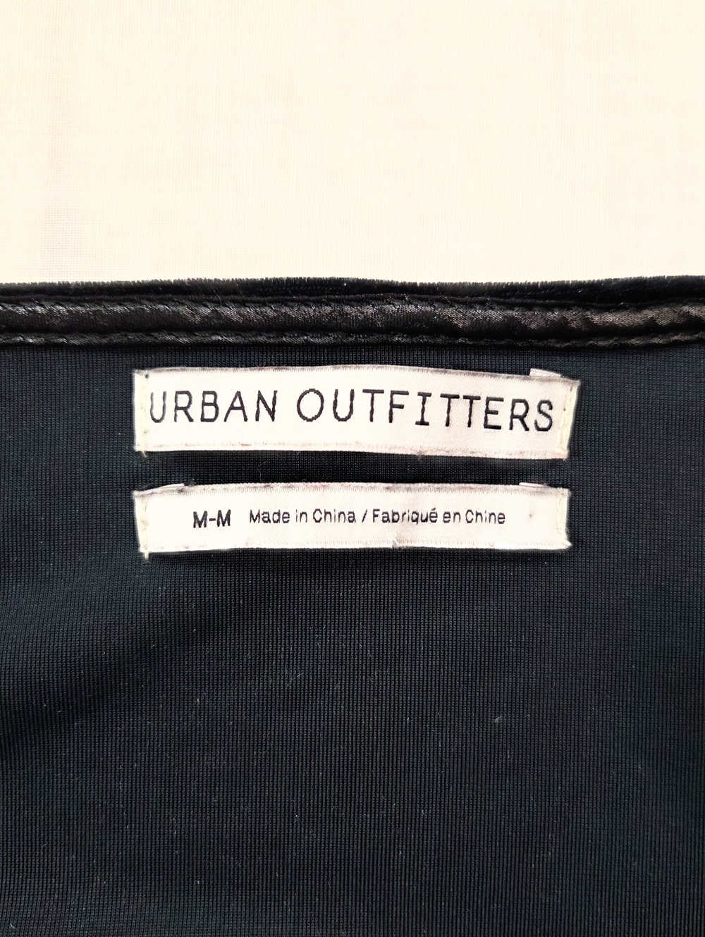 Urban Outfitters Green Velvet Ruched V-Neck Blouse Medium|Whimsigoth Fairy Moody - Picture 3 of 6
